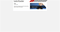 Desktop Screenshot of kauler.com